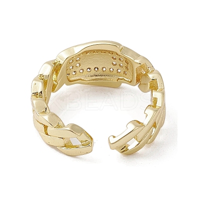 Brass Adjustable Rings RJEW-K257-89G-1