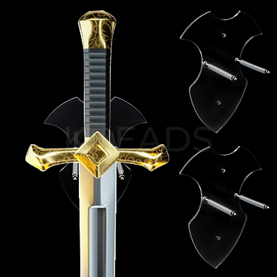 Acrylic Sword Holder AJEW-WH0270-516B-01-1