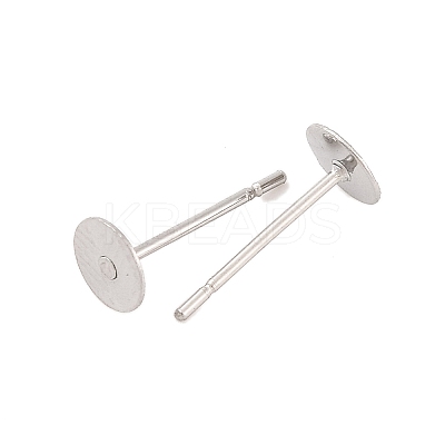 Tarnish Resistant 304 Stainless Steel Stud Earring Findings STAS-E025-5-1