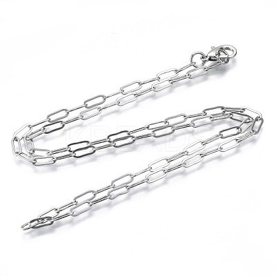 Brass Paperclip Chains MAK-S072-10B-P-1