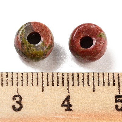 Natural Unakite Beads G-C134-03R-1
