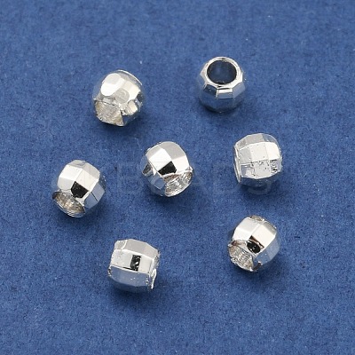 Rack Plated Round Brass Beads FIND-M036-01A-S-1