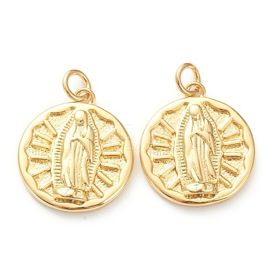 Brass Pendants KK-P200-09G-1