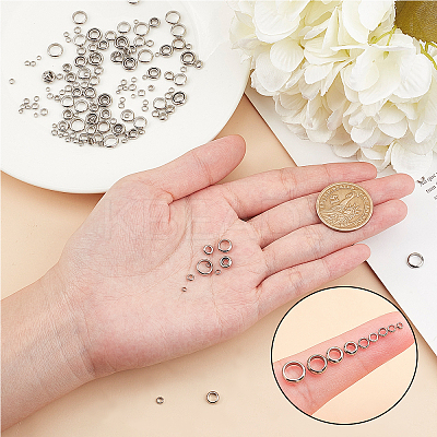 304 Stainless Steel Spacer Beads STAS-UN0004-58P-1