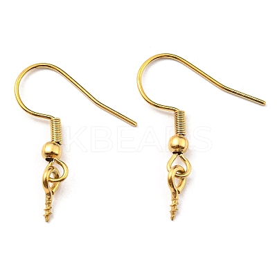 304 Stainless Steel Earring Hooks STAS-G310-24G-1