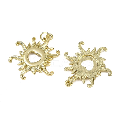Brass Pendants KK-I358-021G-1