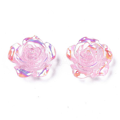 Transparent Resin Cabochons CRES-N030-001B-04-1