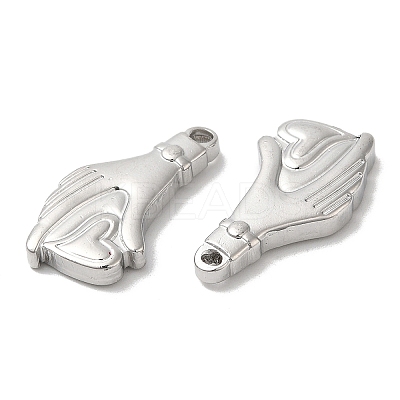 Non-Tarnish 304 Stainless Steel Pendants STAS-L020-005P-1