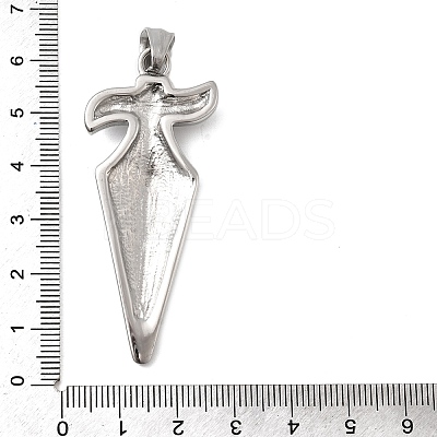 Viking 304 Stainless Steel Big Pendants LS-STAS-Z169-01AS-1