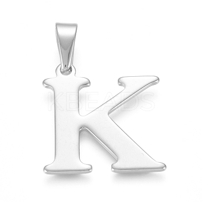 Non-Tarnish 304 Stainless Steel Pendants STAS-F106-95P-K-1
