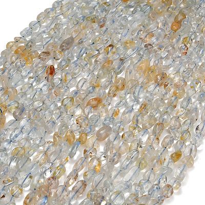 Natural Topaz Beads Strands LS-G-D108-A04-03-1