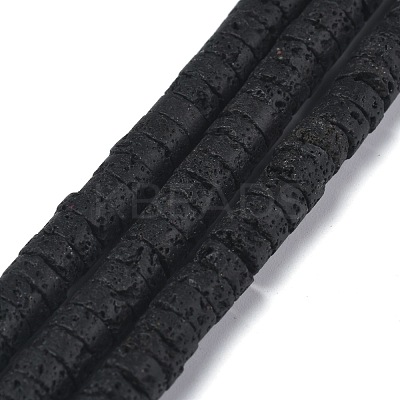 Natural Lava Rock Beads Strands G-Z006-C02-B-1