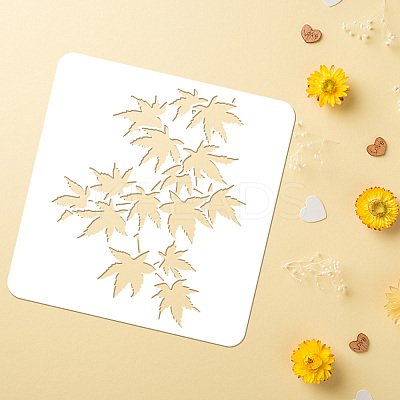 PET Hollow Out Drawing Painting Stencils DIY-WH0391-0373-1