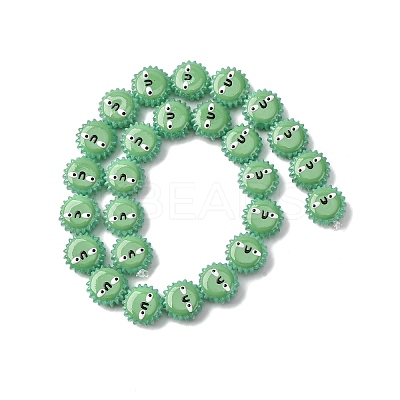 Fuuny Baking Paint Glass Enamel Beads LS-LAMP-Q045-01E-1