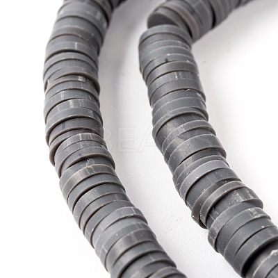 Handmade Polymer Clay Beads Strands CLAY-R089-6mm-Q062-1