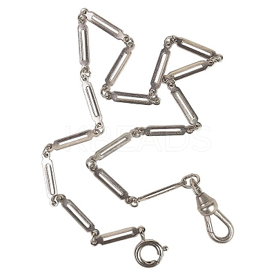 24Pcs 4 Styles 304 Stainless Steel Spring Ring Clasps STAS-GO0001-22-1