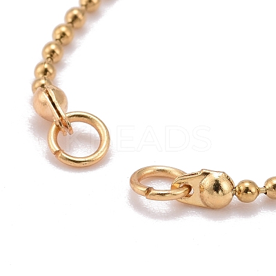 304 Stainless Steel Ball Chain Bracelet Makings AJEW-JB00966-1