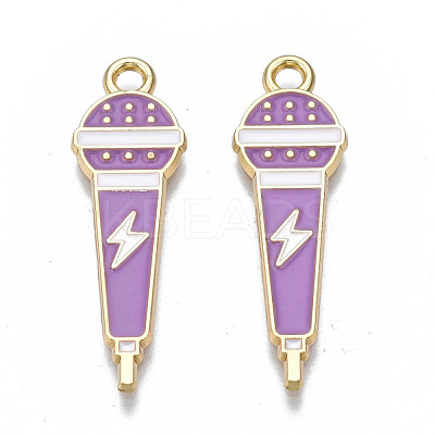 Alloy Enamel Pendants PALLOY-N170-015A-NR-1