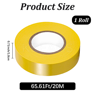 1 Roll PVC Plastic Waterproof Self Adhesive Tape FIND-CP0003-30D-1