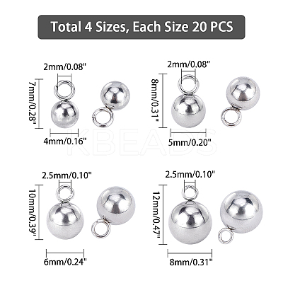 304 Stainless Steel Charm STAS-UN0019-56P-1