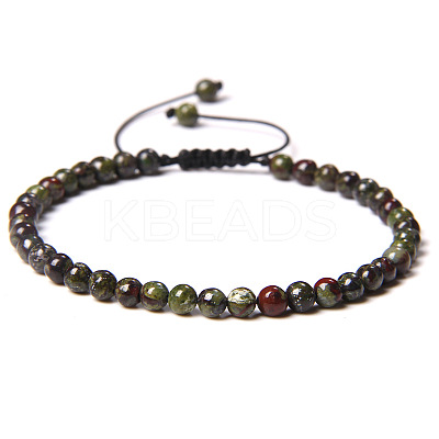 Adjustable Women's Dragon Blood Beaded Bracelet X-CN3407-37-1