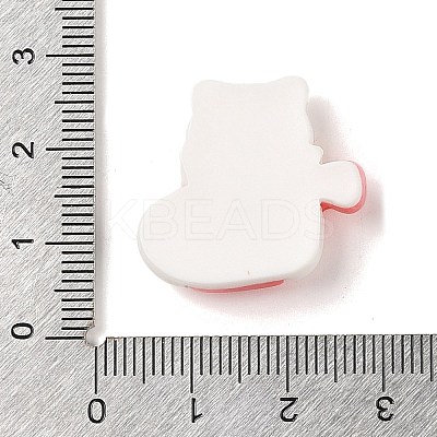 Animal Christmas Socking Theme Opaque Resin Decoden Cabochons LS-RESI-S397-03D-1