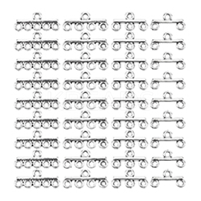 80Pcs 4 Styles Alloy Chandelier Component Links FIND-PH0022-78AS-1
