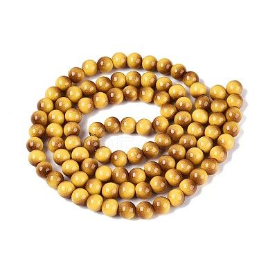 Imitation Tiger Eye Glass Beads Strands GLAA-Q106-03A-B04-1