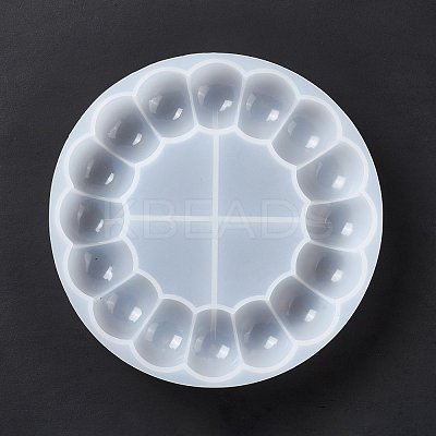 DIY Flower Cup Mat Silicone Molds DIY-E055-34-1