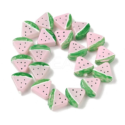 Baking Paint Glass Enamel Beads LAMP-C019-02B-1