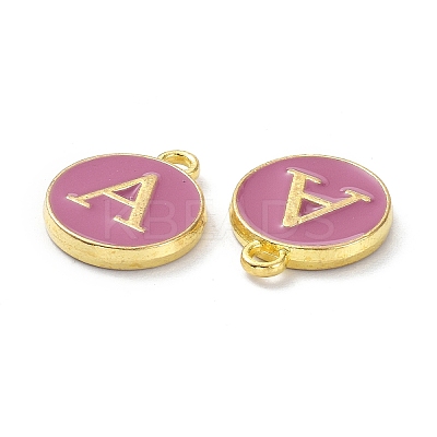 Golden Plated Alloy Enamel Charms ENAM-XCP0001-13A-1