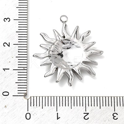 304 Stainless Steel Pendants STAS-D213-01B-P-1
