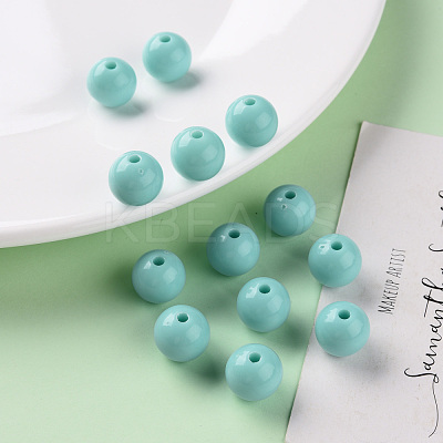 Opaque Acrylic Beads MACR-S370-C12mm-SS2107-1