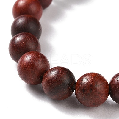 Wooden & Non-magnetic Synthetic Hematite Beaded Bracelet Sets BJEW-JB09063-1