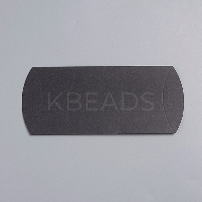 Kraft Paper Pillow Candy Box CON-WH0070-97B-01-1