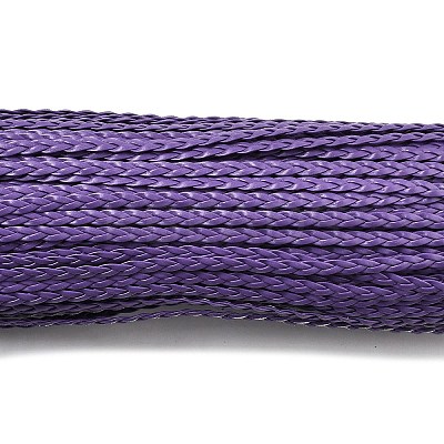 3-Ply PU Leather Braided Cord OCOR-Q059-01K-1