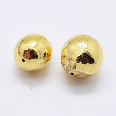 Natural Baroque Pearl Cultured Freshwater Pearl Beads LS-PEAR-F006-93G-1