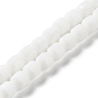 Opaque Glass Beads Strands GLAA-G112-03K-1