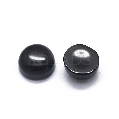 Natural Obsidian Cabochons X-G-O175-23-12-1