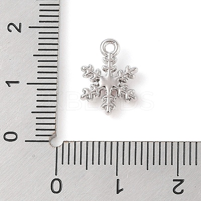 Alloy with Rhinestone Pendants ALRI-U001-02D-01-1