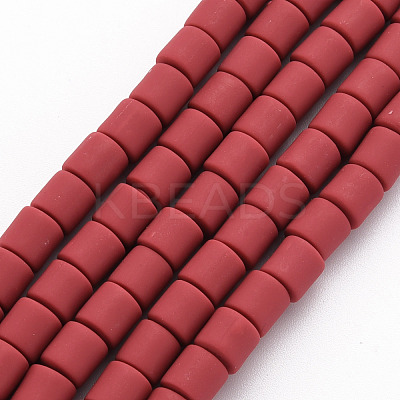 Polymer Clay Bead Strands CLAY-T001-C44-1