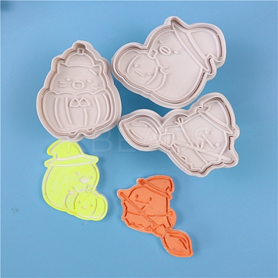 Food Grade Plastic Cookie Cutter Sets DIY-L020-37-1