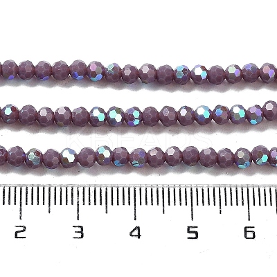 Opaque Glass Beads Strands EGLA-A035-P3mm-L11-1