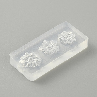 DIY Rose Shape 3D Nail Art Ornament Silicone Molds DIY-TAC0021-12A-1