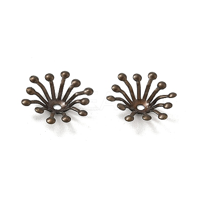 Brass Bead Caps OHAR-PW0003-121E-1