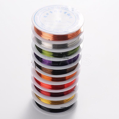 Round Copper Jewelry Wire CWIR-CW0.6mm-1