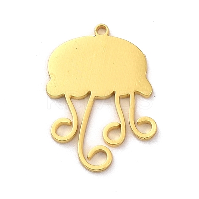 201 Stainless Steel Pendants LS-STAS-C062-01G-1