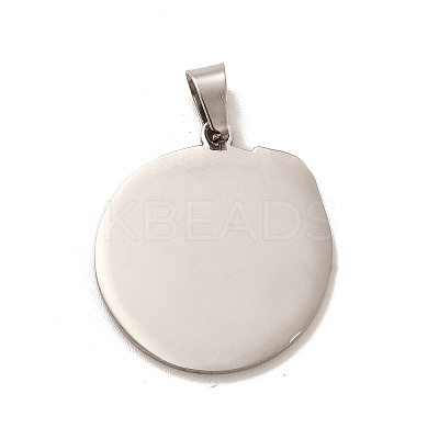 Non-Tarnish 201 Stainless Steel Pendants LS-STAS-B037-04P-1