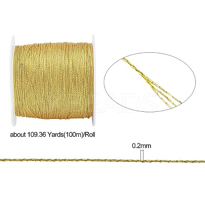 3-Ply Metallic Cord MCOR-CJ0001-03B-01-1