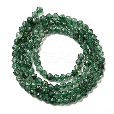 Natural Green Strawberry Quartz Beads Strands G-D340-A03-3mm-1